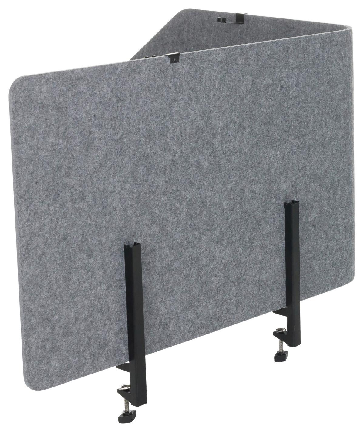 Pregradna Stena Flexmiut T Top, Siva - siva, Basics, kovina/umetna masa (160/50/1cm) - MID.YOU