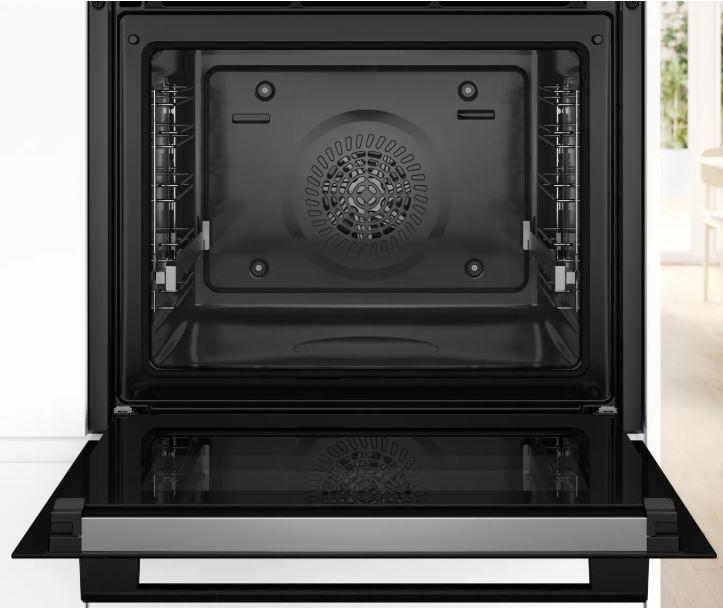 Einbaubackofen HBG4790B3 in Schwarz - MODERN (59,4/59,5/54,8cm) - Bosch