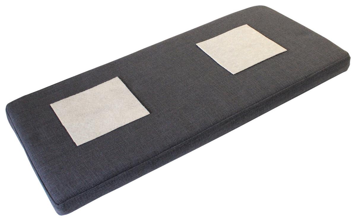 SITZKISSEN GW-Madeo/Fremon B: 72cm - Anthrazit, Design, Textil (72/6/33cm) - Germania