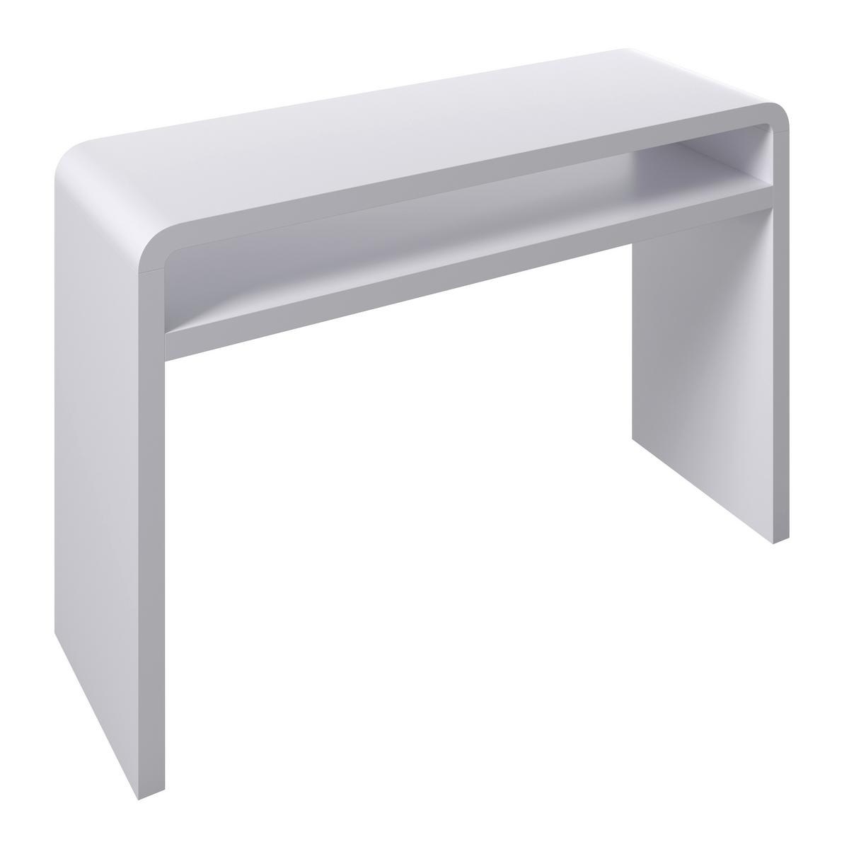 Konsolentisch Emilia Weiß MDF - Weiß, MODERN, Holzwerkstoff (120/80/40cm) - Bessagi Home