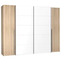 Dulap Narago - stejar Sonoma/alb, Konventionell, plastic/metal (270,3/210/61,2cm) - Mömax