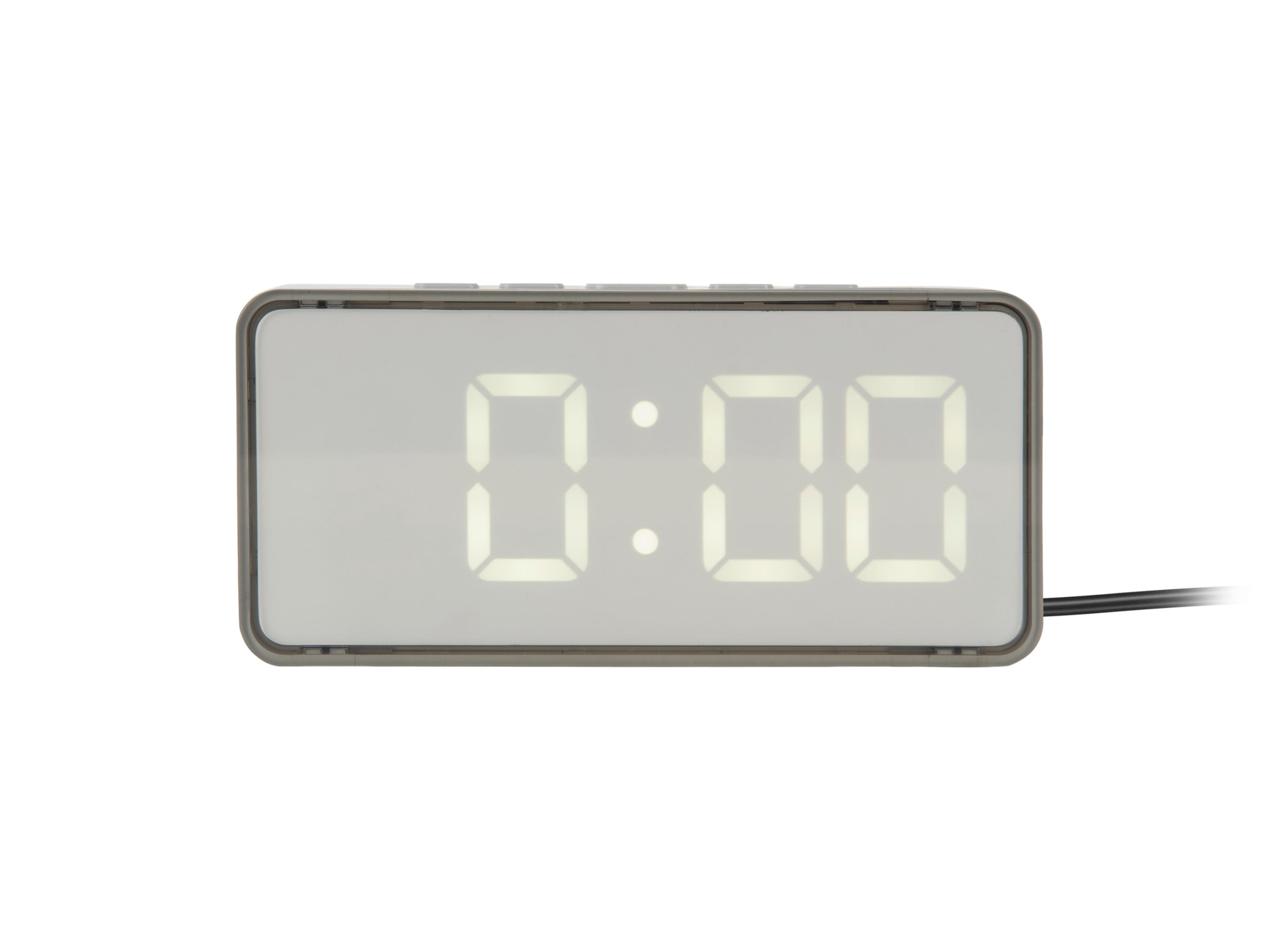 BUDZIK AUDAZ - jasnoszary, Basics, tworzywo sztuczne (14/3/6,5cm) - Karlsson