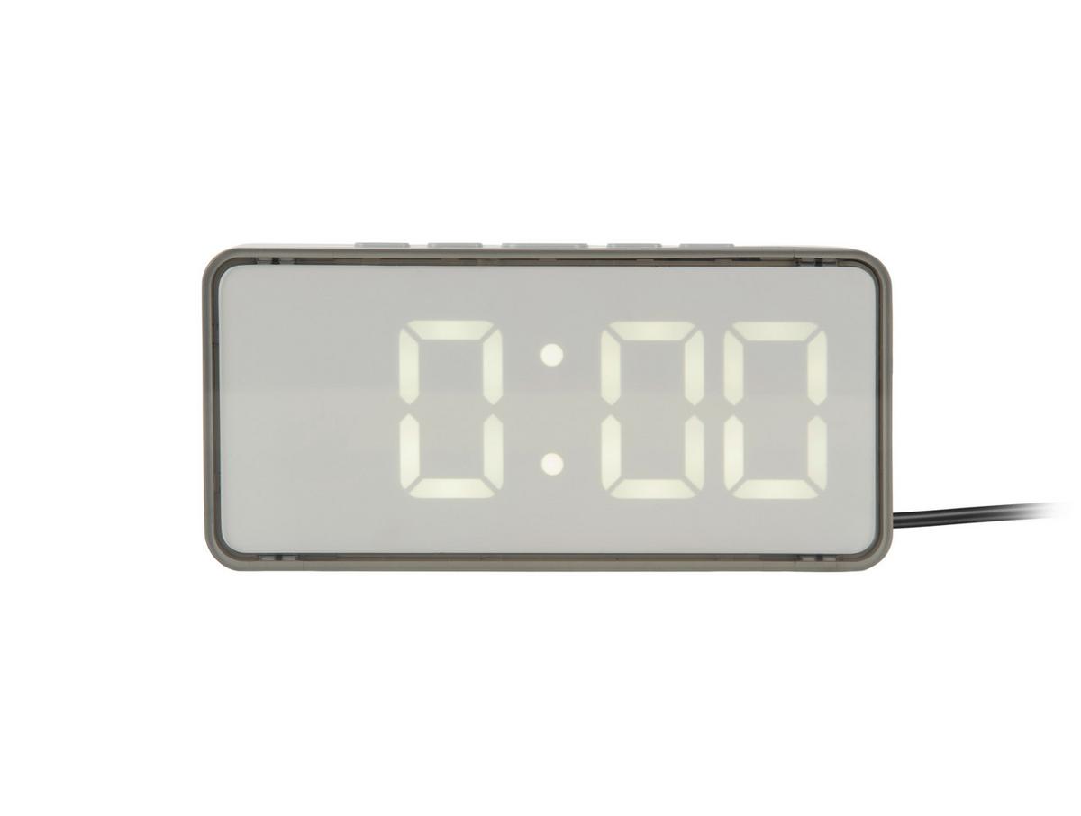 BUDZIK AUDAZ - jasnoszary, Basics, tworzywo sztuczne (14/3/6,5cm) - Karlsson