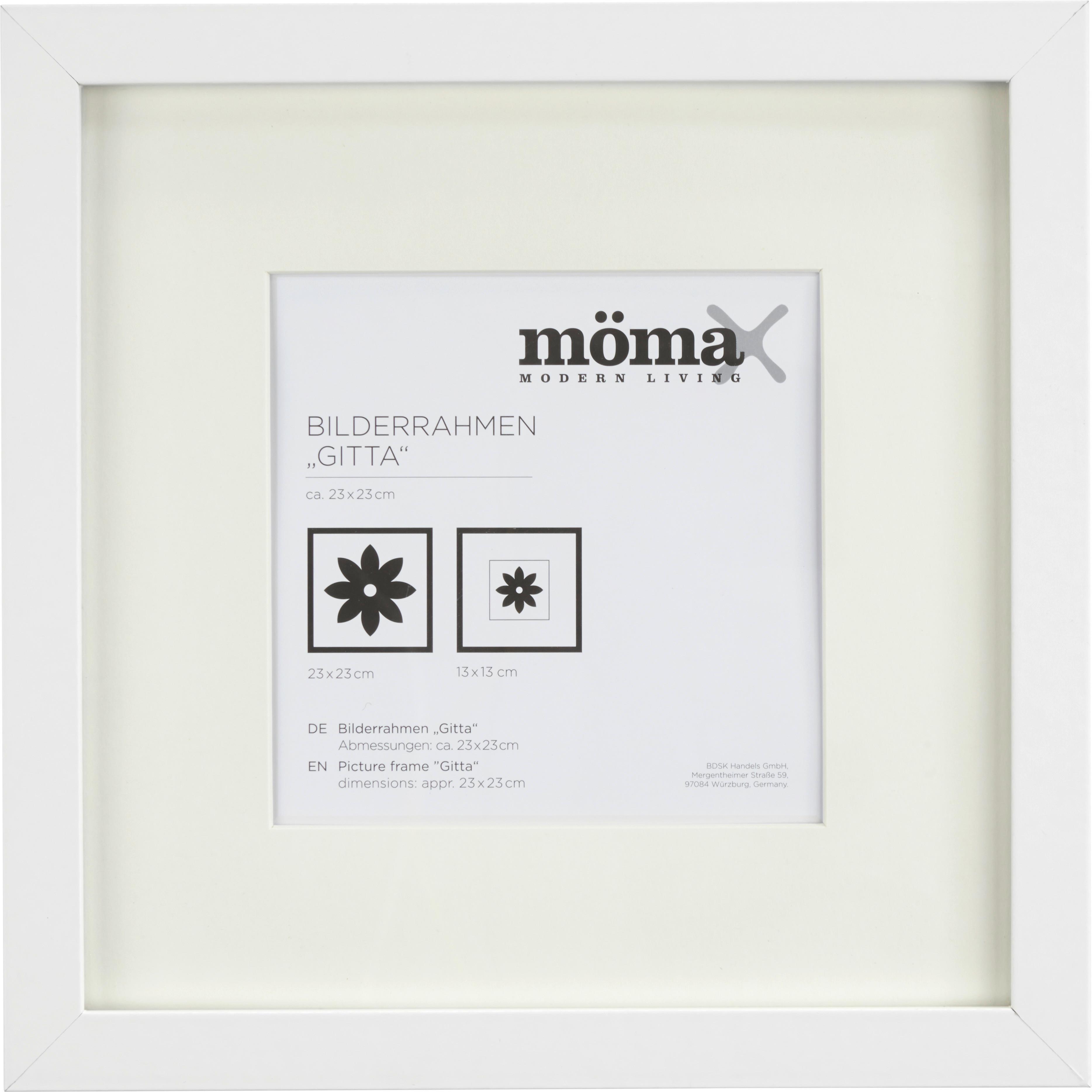 Bilderrahmen Gitta In Weiss Ca 23x23cm Online Kaufen Momax