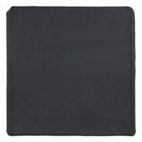 Kissenhülle Steffi Paspel ca. 40x40cm - Anthrazit, Textil (40/40cm) - Mary's