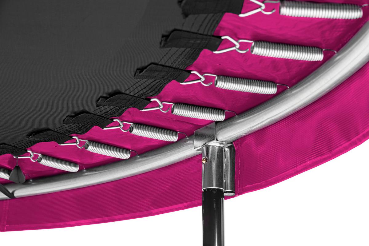 Trampolin Salta Comfort Edition Ø ca. 251cm - Pink, KONVENTIONELL, Metall (251cm) - Salta