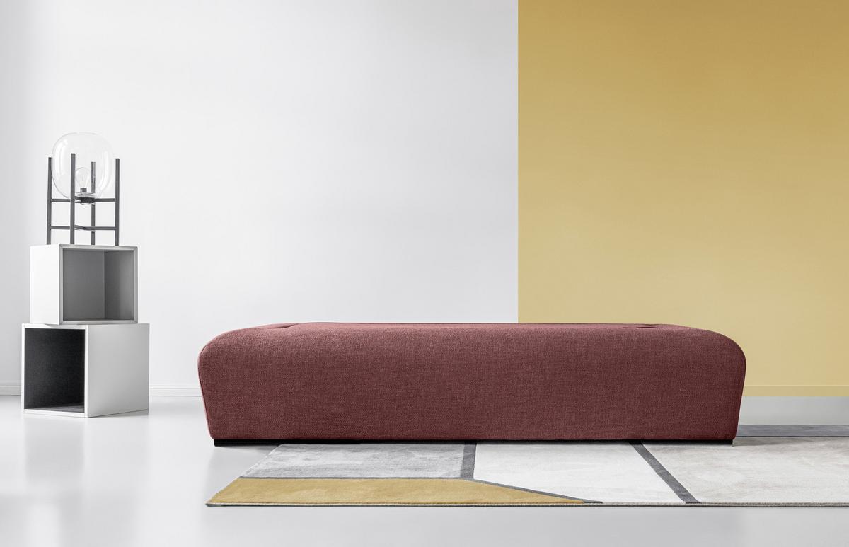 Hocker in Rot Miu Magic Formula - Rot, Basics, Holz/Holzwerkstoff (192/44/97cm) - MID.YOU