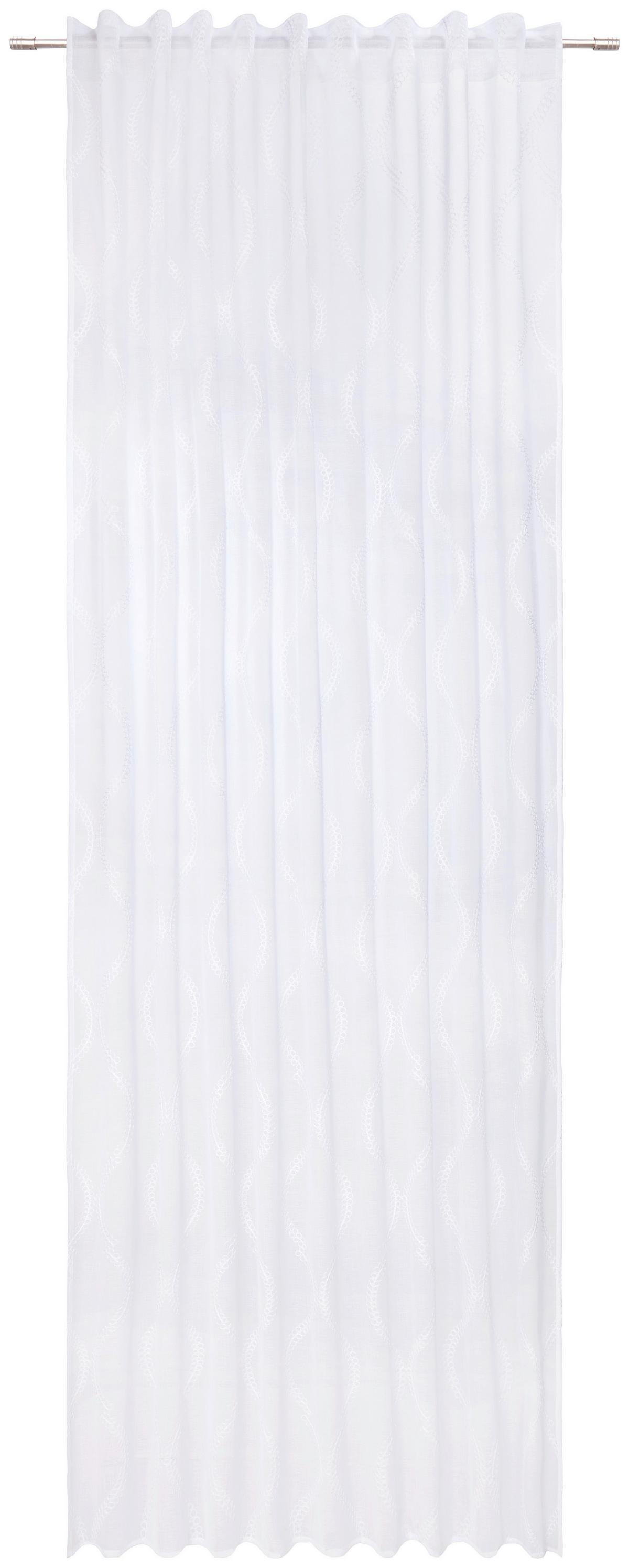 Gotova Zavjesa Orie - bijela, Moderno, tekstil (135/255cm) - Modern Living