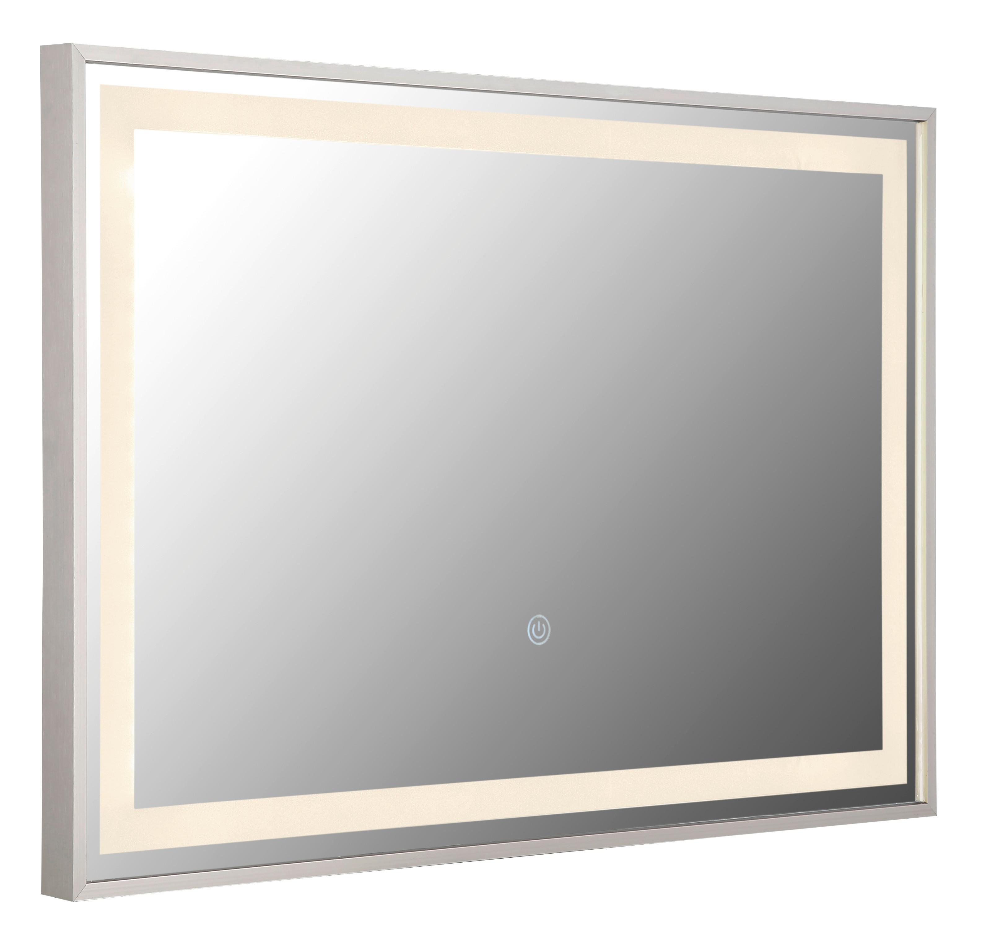 Oglrdalo S Rasvjetom 84036 - Basics, staklo/metal (60/40/2,8cm) - Globo