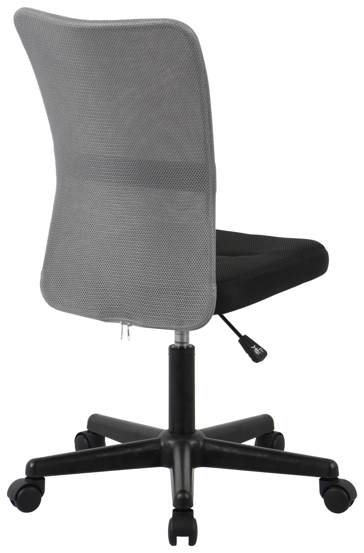 Kimmie Uredska Stolica - siva/crna, Basics, metal/tekstil (44/87,5-98/54cm) - Best Price