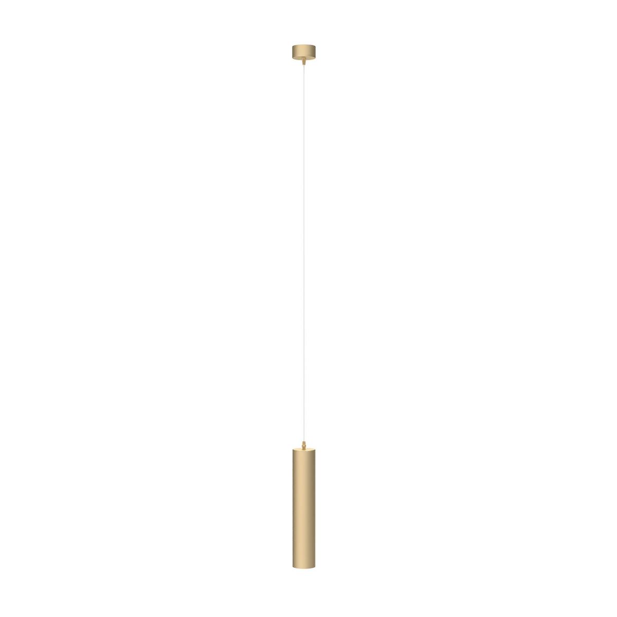Pendelleuchte Focus Goldfarben max. 10 Watt - Goldfarben, Trend, Metall (6/6/30cm) - MAYTONI