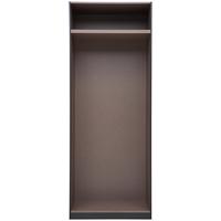 Kleiderschrankkorpus "UNIT" in Anthrazit - Anthrazit, MODERN, Holzwerkstoff (91,1/242,2/56,5cm) - Based