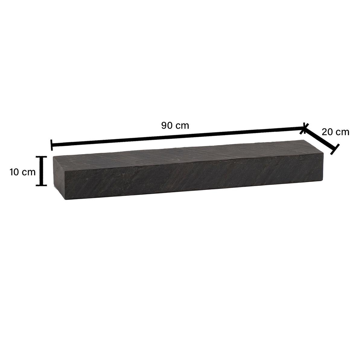 WANDREGAL WL6.784 - Anthrazit, Lifestyle, Holz/Holzwerkstoff (90/10/20cm) - MID.YOU