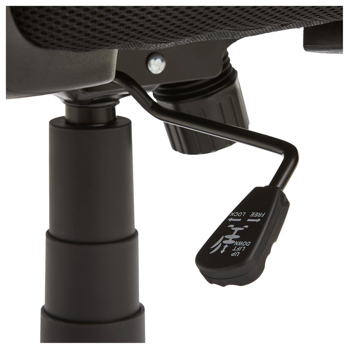 KRZESŁO OBROTOWE MŁODZIEŻOWE PAN - zielony/czarny, Konventionell, tworzywo sztuczne/metal (57/90,5-98/59cm) - Carryhome