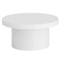 COUCHTISCH WL6.925 - Weiss Hochglanz/Weiss, Design, Holzwerkstoff (60/30cm) - Livetastic