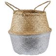 Cvetlični Lonček Dalilah - naravna/siva, umetna masa/ostali naravni materiali (38/40cm) - Modern Living Cvetlični Lonček Dalilah - naravna/siva, umetna masa/ostali naravni materiali (38/40cm) - Modern Living