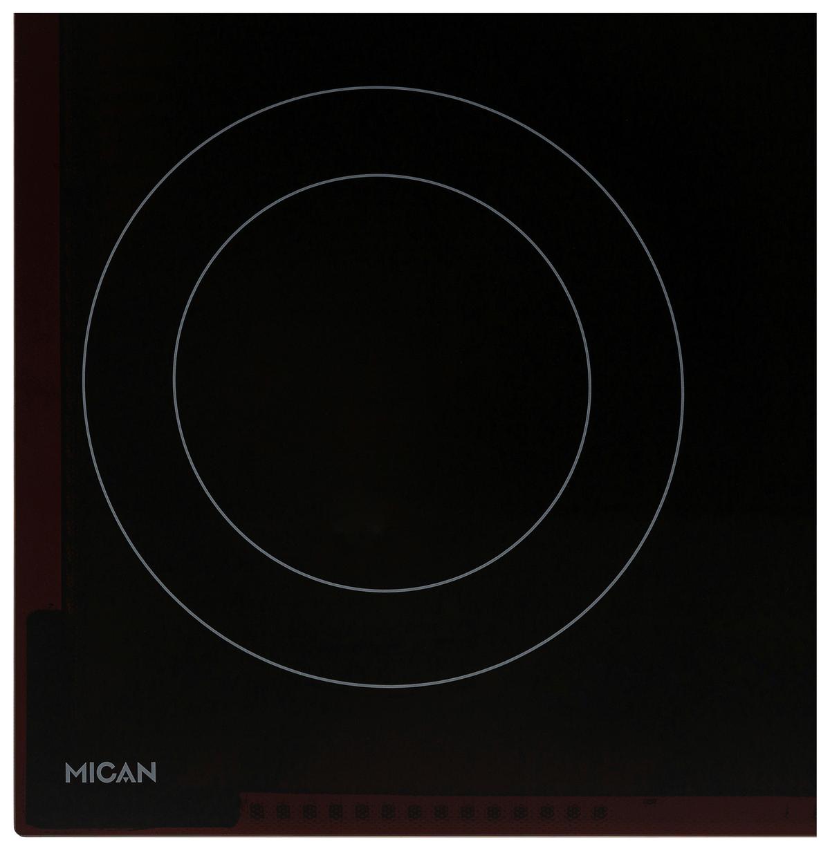 Glaskeramikkochfeld CKA4Z2KB - Schwarz, Basics, Glas (58/4,5/51cm) - Mican