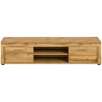 Comodă joasă JAM - stejar Wotan, Design, material pe bază de lemn (160/37/40cm) - Modern Living