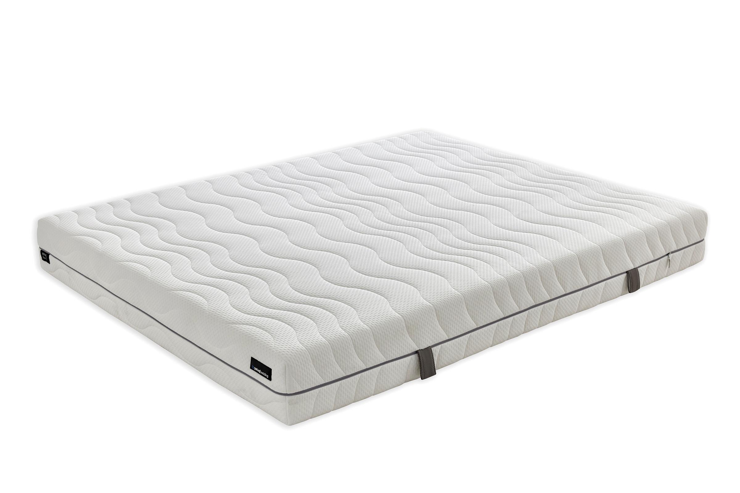 Komfortschaummatratze Royal Comfort 7 ca. 140x200 cm Weiß - Weiß, Basics, Textil (140/200cm) - Yatas