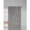 GARDINLÄNGD BIANCA - ljusgrå, Klassisk, textil (140/245cm) - Modern Living