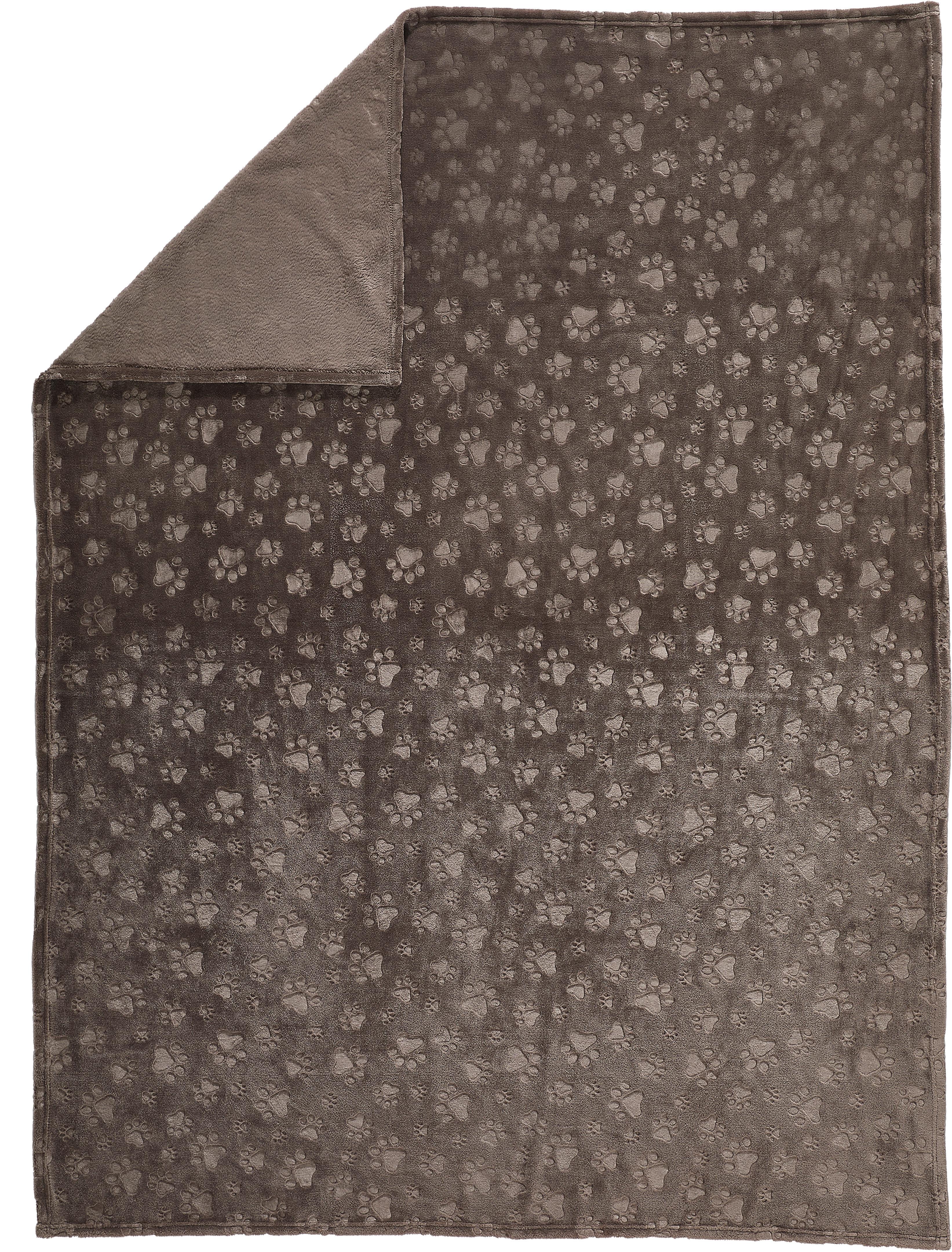 KOC DOMOWY TATZE - brązowy, Design, tkanina (130/170cm) - Esposa