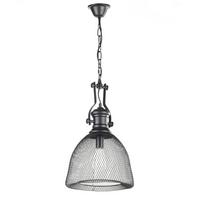 Hängeleuchte Grammy Schwarz nax. 22 Watt - Schwarz, KONVENTIONELL, Metall (32/90cm)