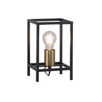 Tischleuchte 15812-60 max. 60 Watt - Messingfarben, Design, Kunststoff/Metall (15/15/23,5cm)