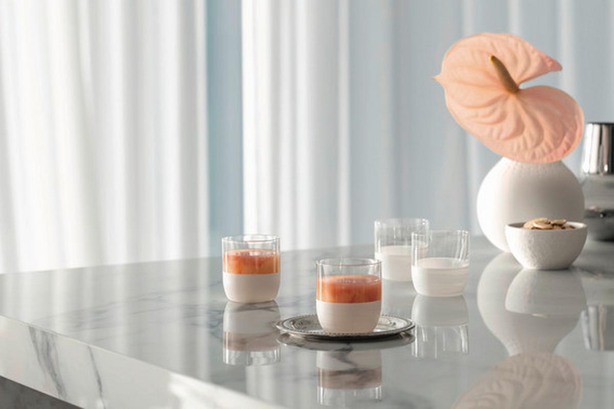 KOMPLET SZKŁA STOŁOWEGO 11-3799-8250 VILLEROY&BOCH - przejrzysty/biały, Konventionell, szkło (250ml) - Villeroy & Boch