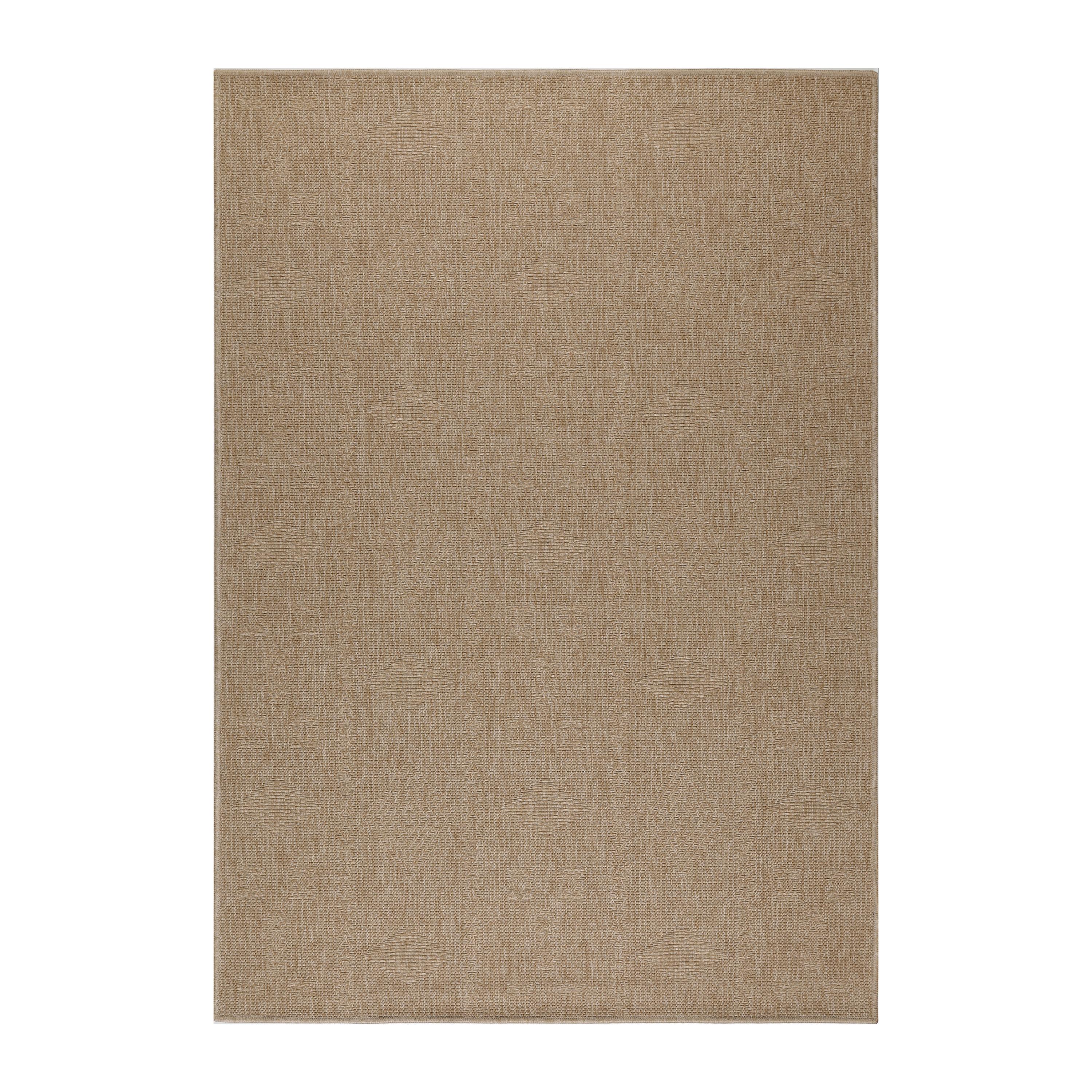 TEPPICH Outdoor KASBERG in Beige, im Vintage-Stil, 80 x 150 cm - Beige, Textil (80/150cm) - KADIMA DESIGN