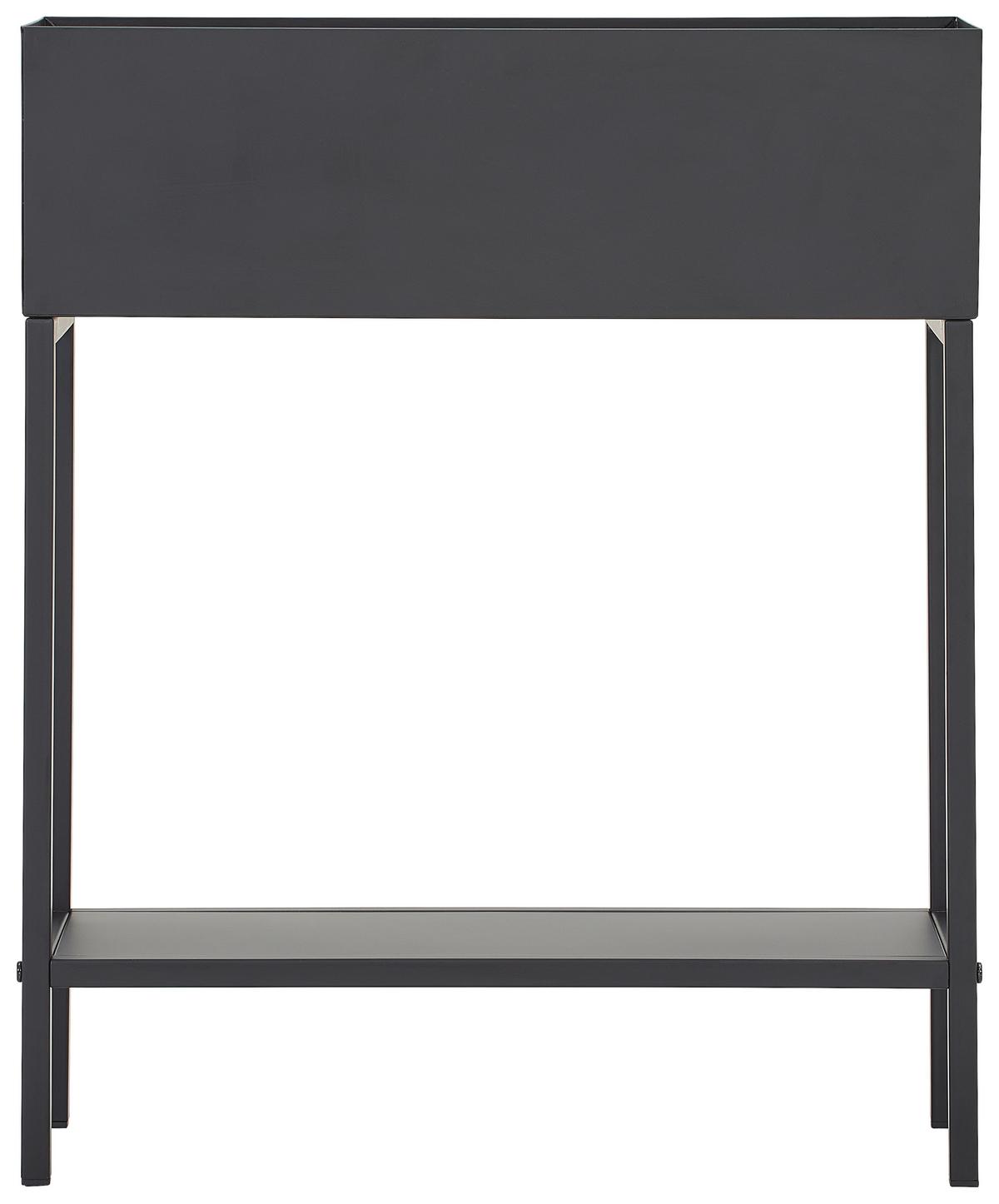 STOJAK NA KWIATY NEO - czarny, Trend, metal (50/60/20cm) - Landscape