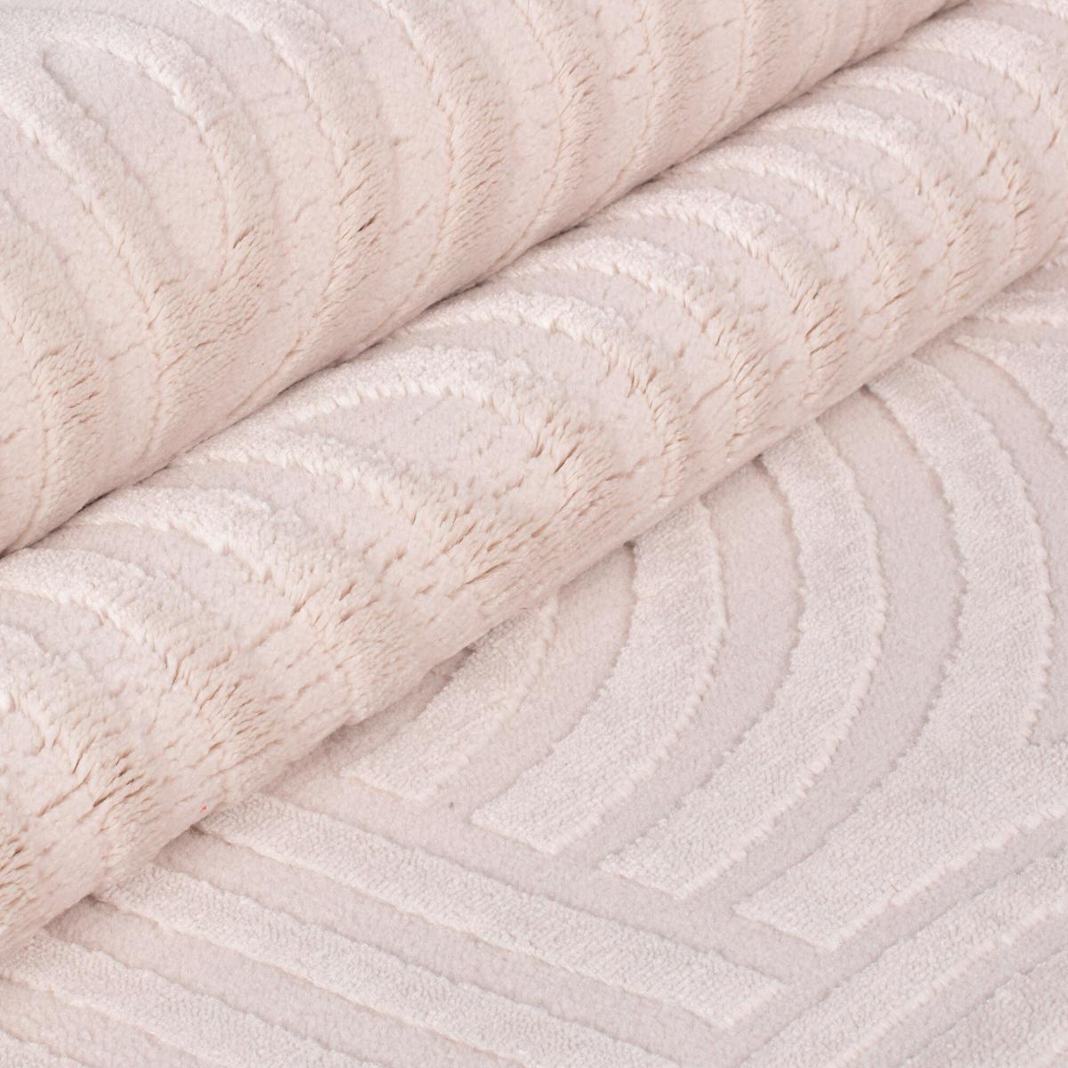 Tkana Preproga Sahara, Krem Barva, 80x150cm - krem barve, Design, tekstil (80/150cm) - Novel