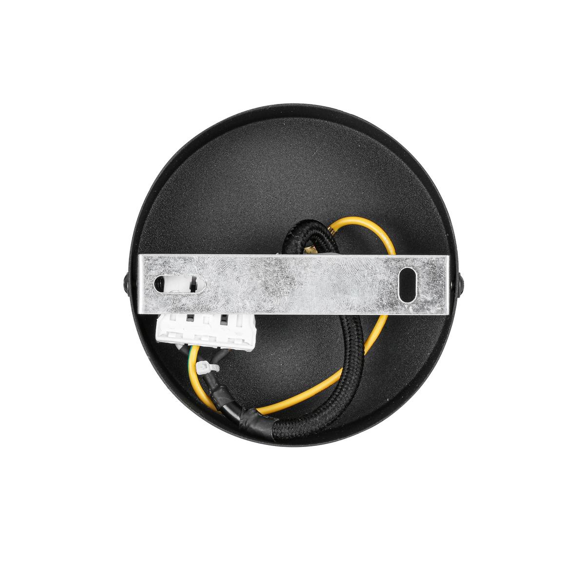 Lampă suspendată Nor - culoare crom/negru, Modern, plastic/sticlă (30/120cm) - Mömax