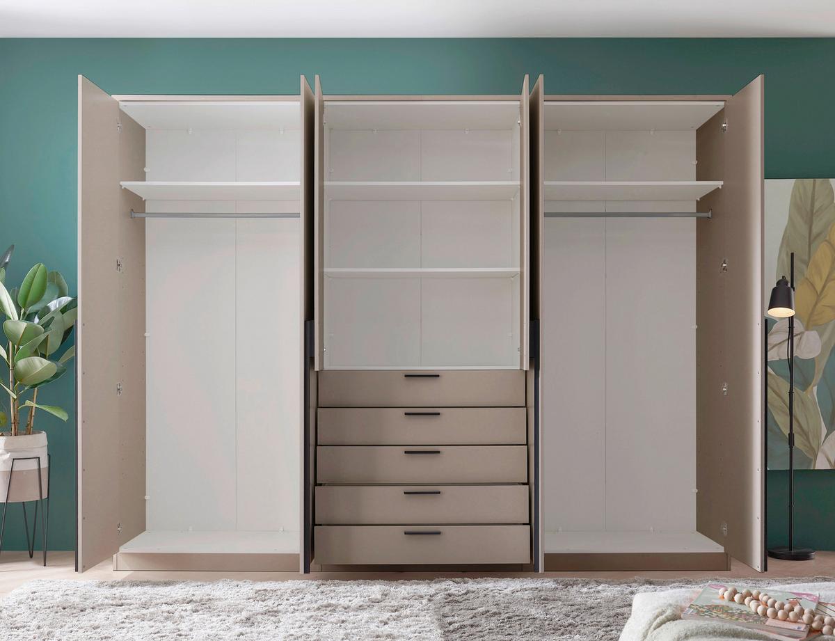 Ormar S Klasičnim Vratima Arnis - kašmir/boje aluminija, Konvencionalno, drvni materijal/plastika (270/210/52cm) - Modern Living