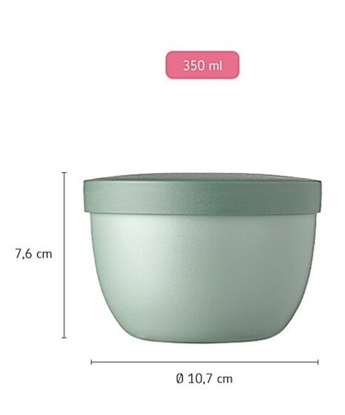 ZESTAW LUNCHOWY 107656010100 - niebieski, Konventionell, tworzywo sztuczne (21,4/10,6/19,8cm) - Mepal