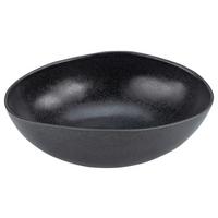 Salátástál Gourmet - M - fekete, Modern, kerámia (26,5/21/9cm) - Premium Living