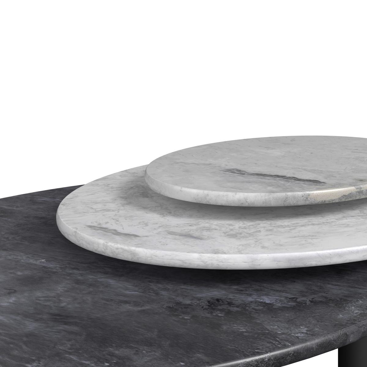 Garnitură grădină Lumea - gri deschis/gri închis, Modern, plastic/metal - Bessagi Garden