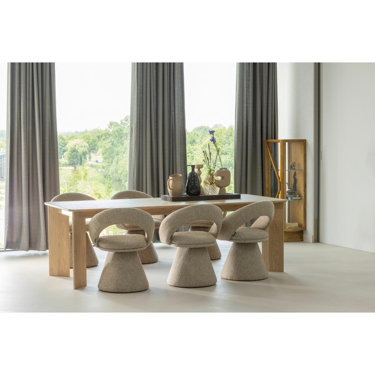 Armlehnstuhl Winter Naturfarben - Naturfarben, MODERN, Textil (63/80/57cm) - Livetastic