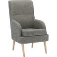 Fotelja Pinto - bijela/siva, drvni materijal/tekstil (63/105/83cm) - Mömax modern living Fotelja Pinto - bijela/siva, drvni materijal/tekstil (63/105/83cm) - Mömax modern living