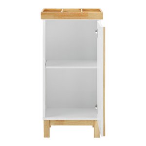 Unterschrank Weiß und Hellbraun online bestellen unterschrank regal küche weiß
