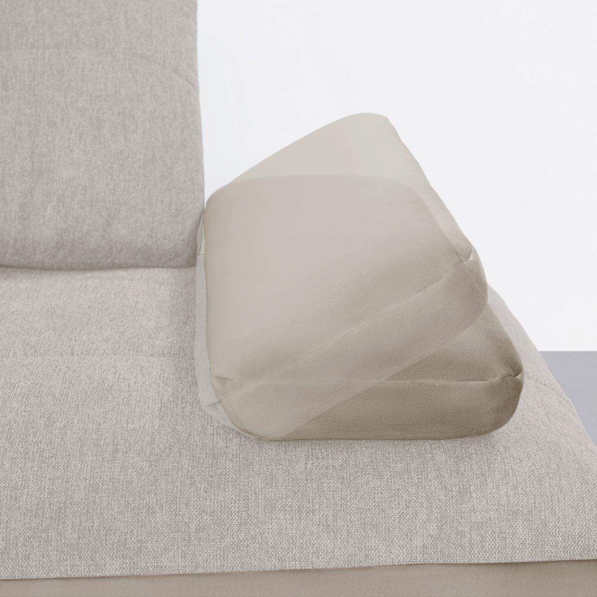 Wohnlandschaft Trendy Sandfarben/Beige - Sandfarben/Beige, MODERN, Holzwerkstoff/Textil (310/93/250cm) - Premium Living