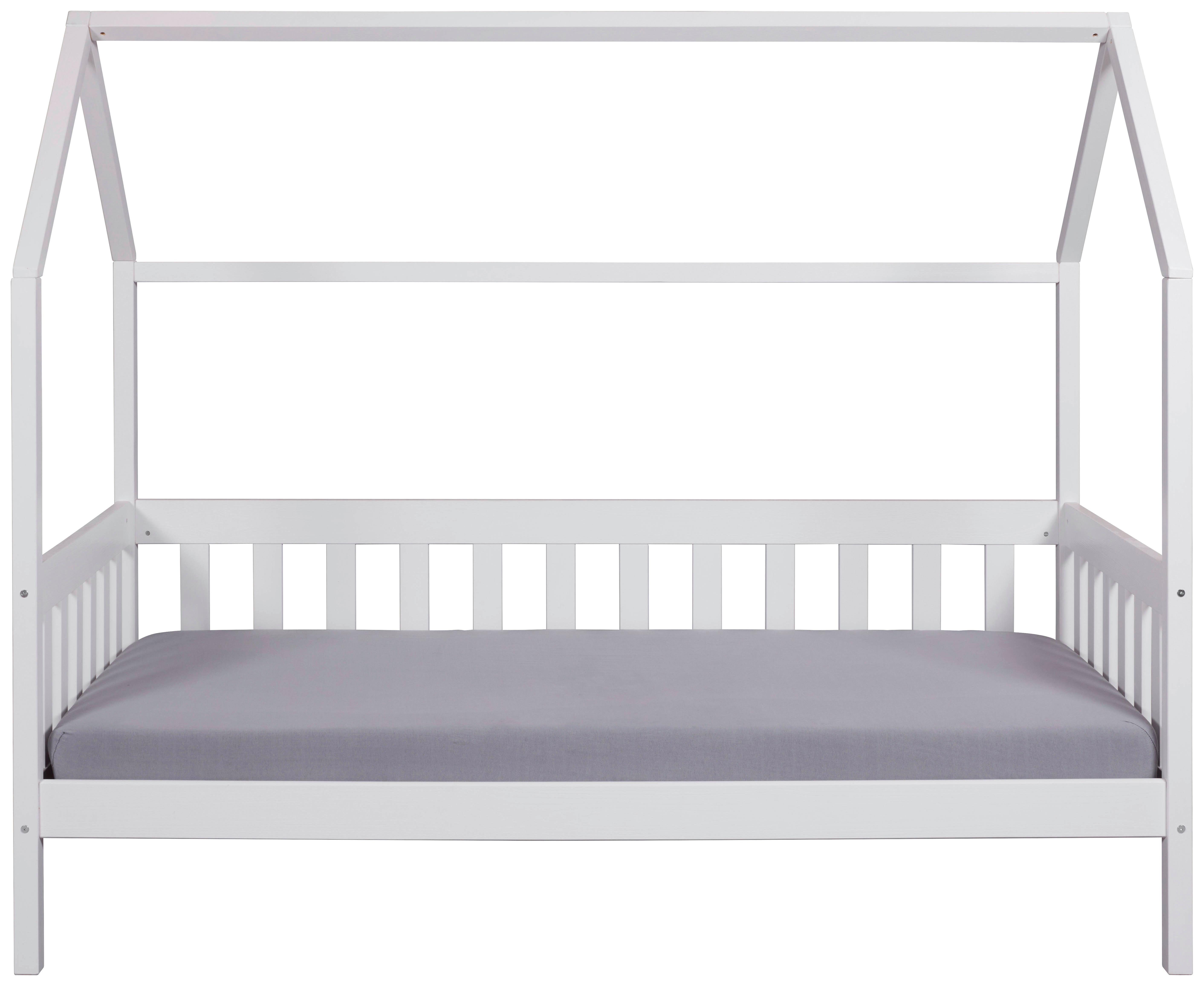 Gyerekágykeret Fehér Funky - fehér, Lifestyle, fa (90/200cm)
