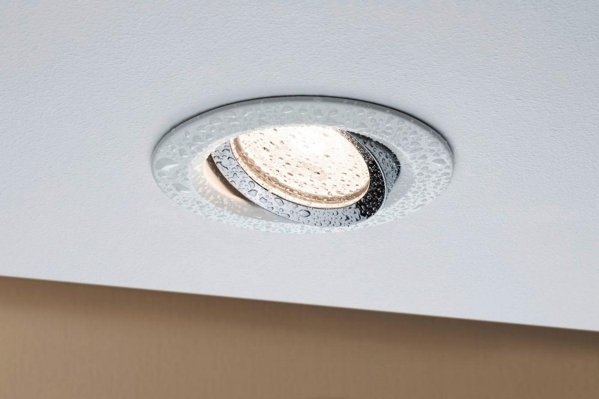 Deckenleuchte Nova Alufarben/Zinkfarben max. 35 W - Basics (7,8cm) - Paulmann