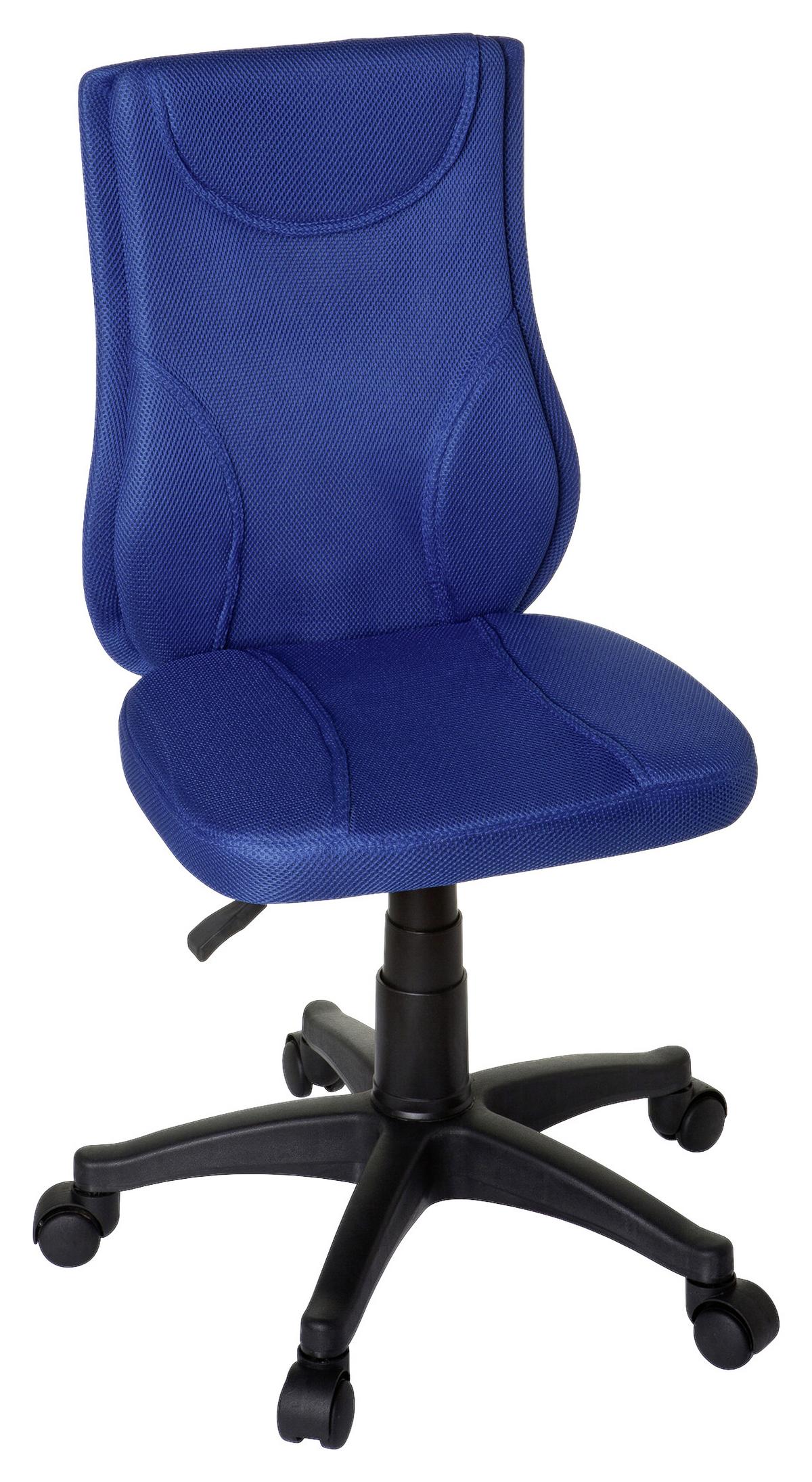 Mladinski Vrtljivi Stol Kiddy Base, Modra - modra, Basics, umetna masa (46/84-94/40cm) - MID.YOU
