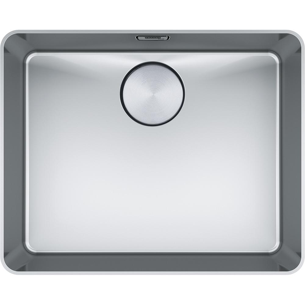 Spüle Mythos Typ:1270622697 Edelst. - Edelstahlfarben, MODERN (51,2/41,2cm) - Franke