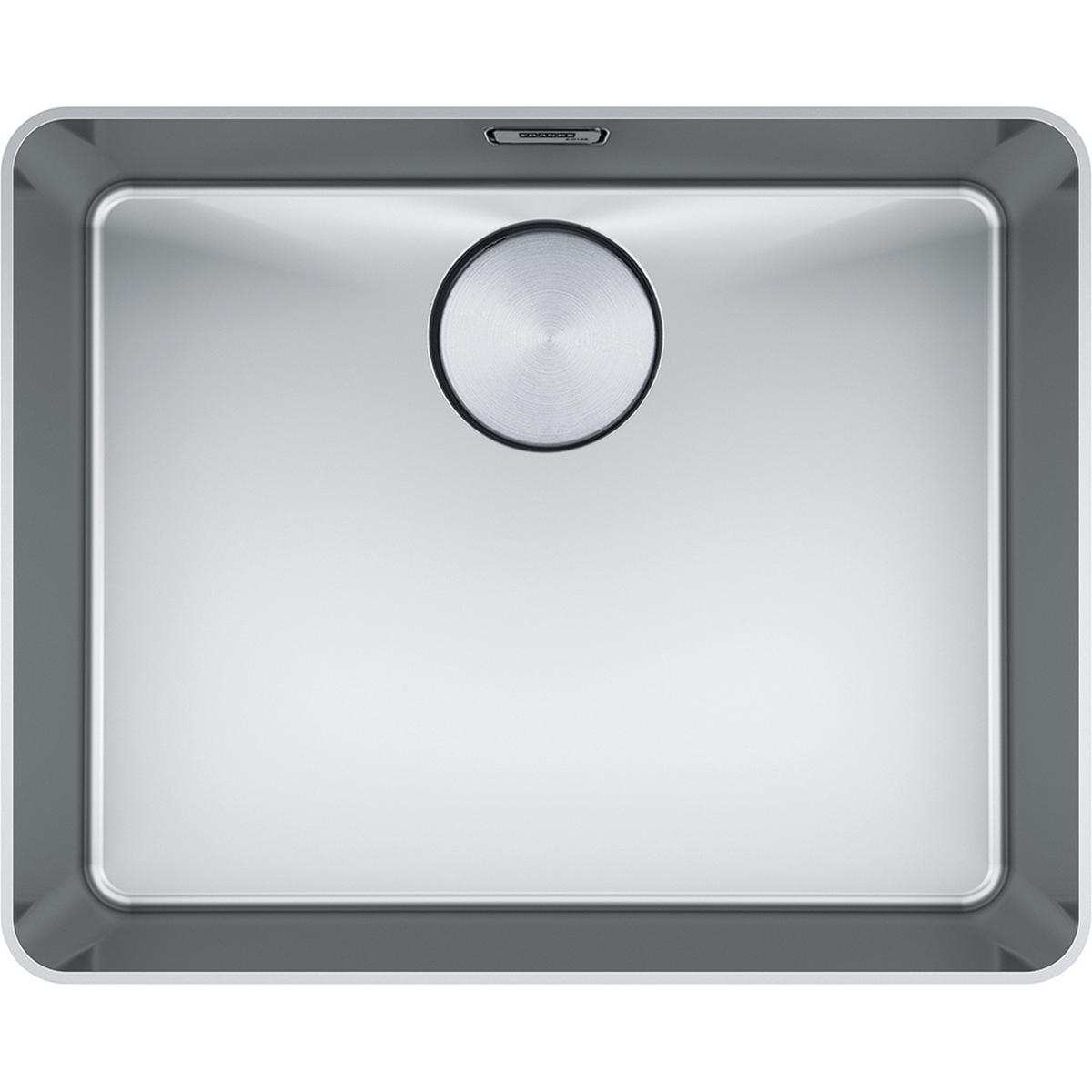 Spüle Mythos Typ:1270622697 Edelst. - Edelstahlfarben, MODERN (51,2/41,2cm) - Franke