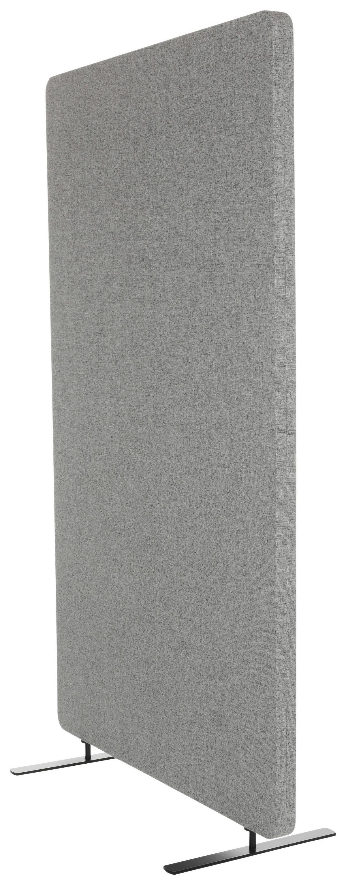 Pregradna Stena Flexmiut, Svetlo Siva - svetlo siva, Basics, kovina/umetna masa (80/142/35cm) - MID.YOU