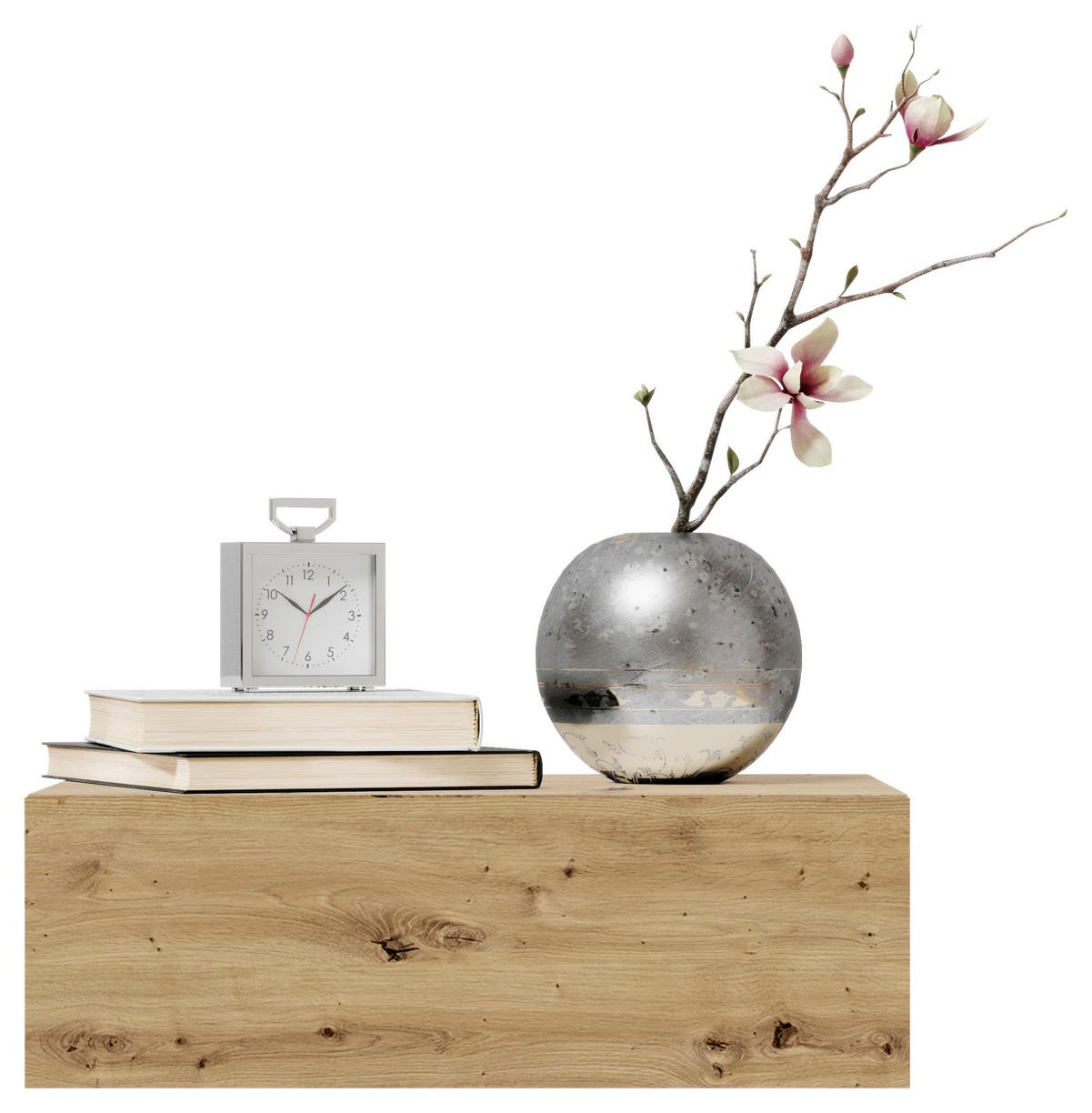 SZAFKA NOCNA TAJO - dąb artisan, Modern, materiał drewnopochodny (42/14/30cm) - Livetastic