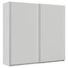 DULAP USI CULISANTE FELDKIRCH - gri deschis, Modern, material pe bază de lemn (225/210/62cm)