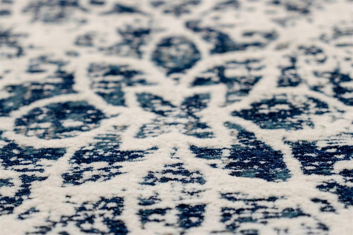 Läufer River 140 Grau / Multi 80x150 - Multicolor/Grau, Basics, Textil (80/150cm) - Kayoom