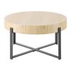SALONTAFEL RUNNER - Eikenkleuren/Zwart, Design, Houtcomposiet/Hout (80/80/42cm) - Mömax